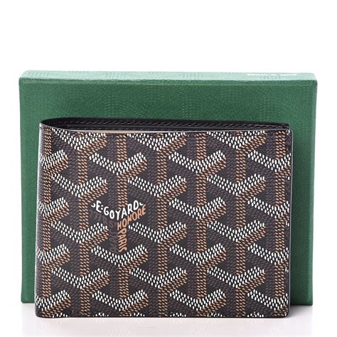 goyard wallet black|goyard wallet pricing.